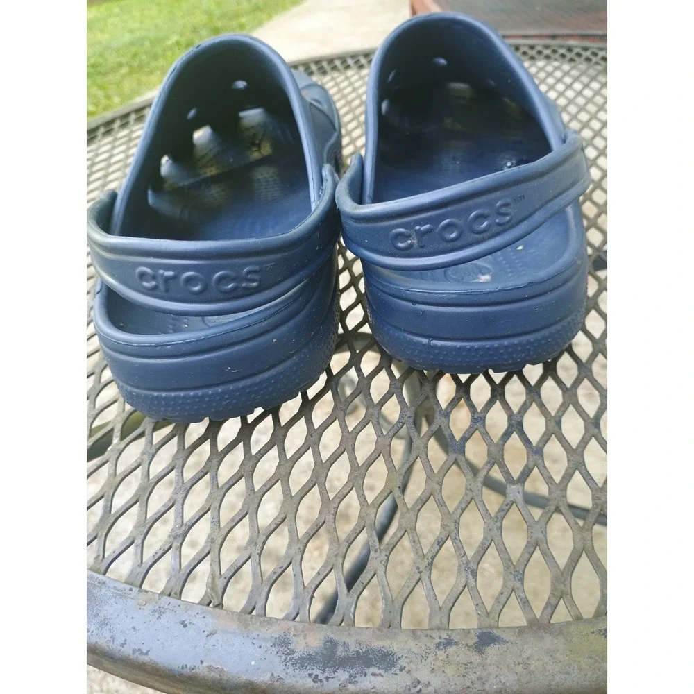 Crocs Classic Clog Slip-On Sandals Navy Blue Size US 10 Women / 8 Men